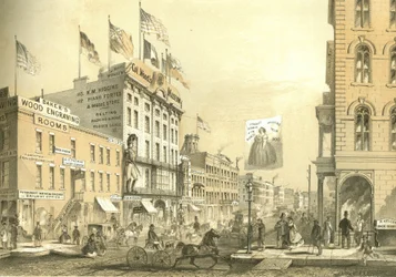 O Col. Woods Museum, da Chicago Illustrated, com descrições literárias de James W. Sheahan, publicado por Jevne & Almini, Chicago, 1866-67.
