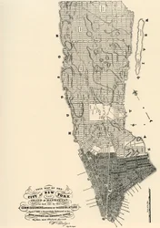 Mapa de Manhattan dos Comissários