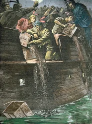 Destruição das cargas de chá, conhecida como Boston Tea Party