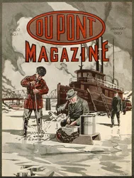 DuPont Dynamite, capa da revista DuPont, janeiro de 1920