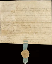 Proclamação resumida que concede a Liberdade da Cidade a John Jay
