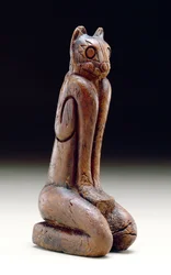 Figura felina, Calusa (madeira)