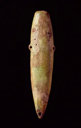 Instrumento de pesca, Eskimo (barbatana de baleia)
