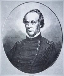 General Henry Wager Halleck (1815-72) (gravura)