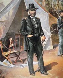 General Ulysses Simpson Grant (cor litho)