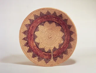Cesto de Hopi (fibra tecida)