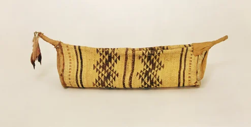Hupa cesta de dança do salto, da Carolina do Norte (fibra tecida)