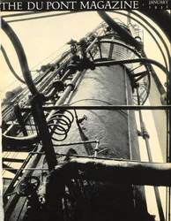 Planta industrial, capa da revista DuPont, janeiro de 1931