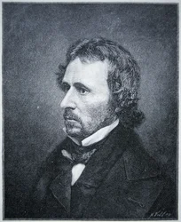 John Charles Fremont (1813-90) (gravura)