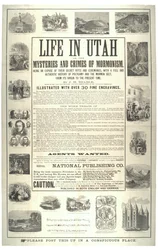 A vida em Utah ou os mistérios e crimes do mormonismo; sendo uma exposição de seus ritos e cerimônias secretas, c.1870