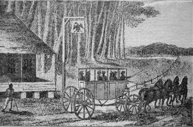 Mail Coach, ilustração de 
