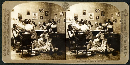 McCarthys Wake (Parte 3), 1899 (estereógrafo)