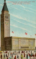 Metropolitan Life Building, Nova York, c.1909-13