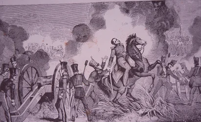 Guerra Mexicana-Americana (1846-48), Batalha de Palo Alto e morte do Major Ringgold