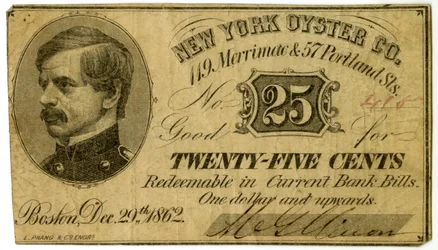 Nova Iorque Oyster Co., 119 Merrimac & 57 Portland St., 1862