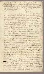 Página 3, Carta de Abigail Adams a John Adams, 31 de Março - 5 de Abril de 1776 (tinta sobre papel)