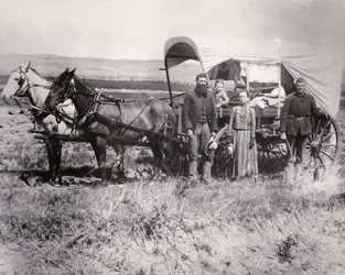 Família Pioneira no Vale do Loup, Nebraska