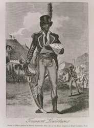 Retrato de François Dominique Toussaint-Louverture (c.1743-1803) (gravura)