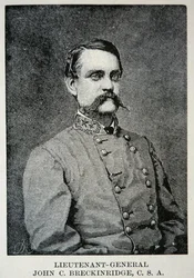 Retrato do tenente-general John Breckinridge (lito)