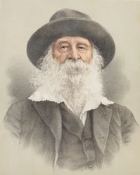 Retrato de Walt Whitman (1819-91)