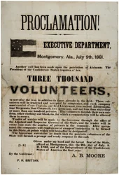 Recrutamento em lote solicitando três mil voluntários, 9 de julho de 1861