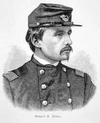 Robert Gould Shaw (1837-63) (gravura)