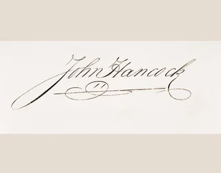 Assinatura de John Hancock