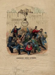 Suspendendo pagamentos de espécies, publicado na Filadélfia, c. 1857