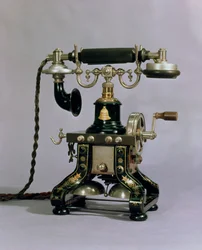Telefone, Serviço Telefónico Nacional, EUA, 1890