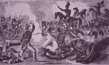 A Batalha de Churubusco, Guerra Mexicano-Americana