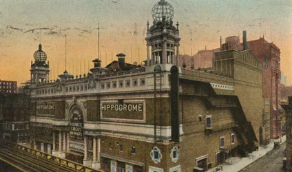 Hipódromo, Nova York, 1905