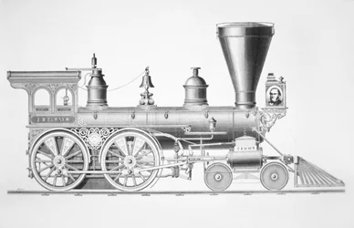 A locomotiva 