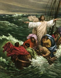 O Milagre de Cristo Acalmando a Tempestade no Mar da Galileia