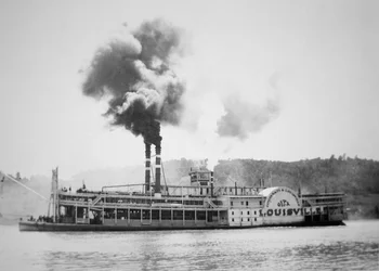 The New Orleans Levee, c.1870 (gravura)