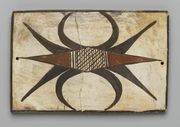 Telha, feita em Mesa, Arizona pelo povo Hopi (argila e deslizamento)