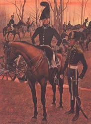 US Horse Artillery, c.1812 (cor litho)