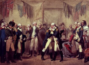 O adeus de Washington aos seus oficiais na Fraunces Tavern, Nova Iorque, Nova Iorque, 4 de Dezembro