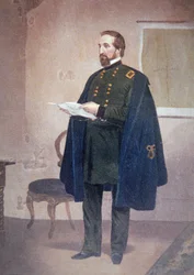 William Starke Rosencrans (1819-98) (cor litho)