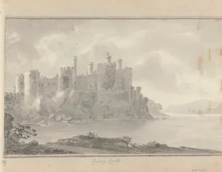 Vistas em Inglaterra, Escócia e País de Gales: Castelo de Conway