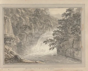 Vistas em Inglaterra, Escócia e País de Gales: Excursão na Escócia; Corie Lin; uma das Cataratas do Clyde