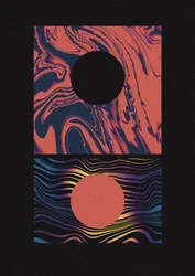 Dupla geométrica vibrante