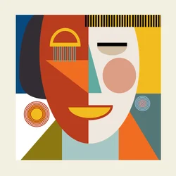 Faces Stripes Minimal Cópia