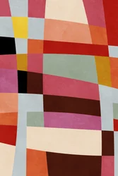 Cores Quentes Geometria Bauhaus 4