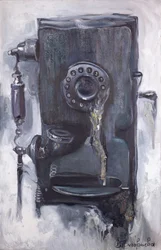 Telefone rotativo vintage