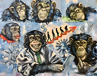 O Mundo dos Negócios dos Chimpanzés