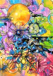 Sonho Floral Vibrante