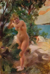Depois do banho, 1895