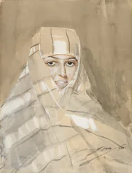 Menina beduína, 1886