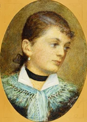 Retrato de Augusta Holzer, 1879