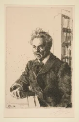 Retrato de A. Strindberg